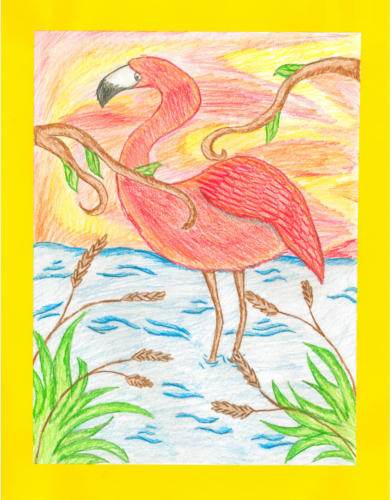 "Peaceful Bird" by Elizabeth Furlan